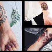 Tatuaż na nadgarstku – 22 pomysłów na stylowy tatuaż