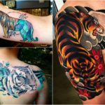 Tatuaż tygrysa – 35 unikalnych projektów na tatuaż