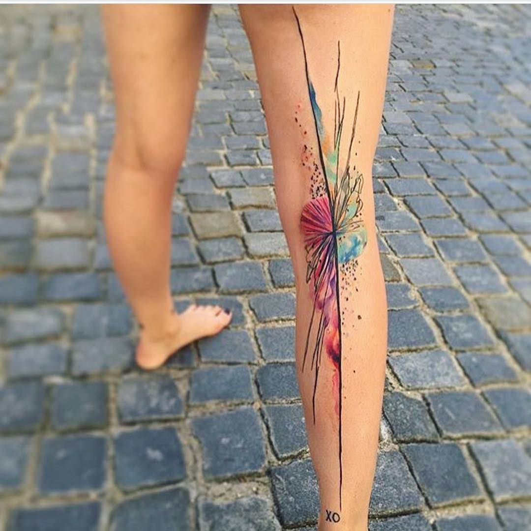 Tatuaże watercolor
